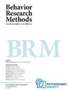 点击查看Behavior Research Methods