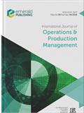 点击查看International Journal Of Operations & Production Management