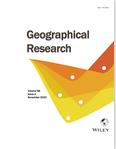 点击查看Geographical Research
