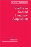 点击查看Studies In Second Language Acquisition