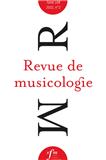 点击查看Revue De Musicologie