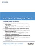 点击查看European Sociological Review