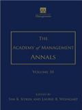 点击查看<b>Academy Of Management Annals</b>