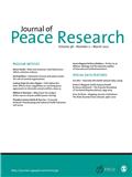 点击查看Journal Of Peace Research