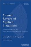 点击查看Annual Review Of Applied Linguistics